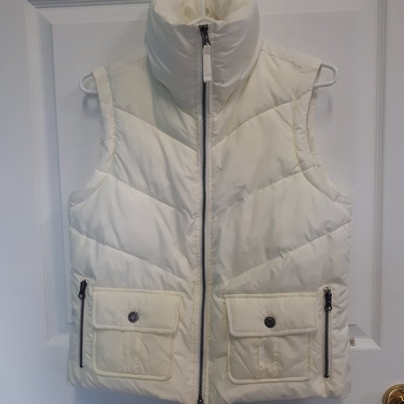 Jacob Connexion off-white insulated vest - Picture 1 of 5